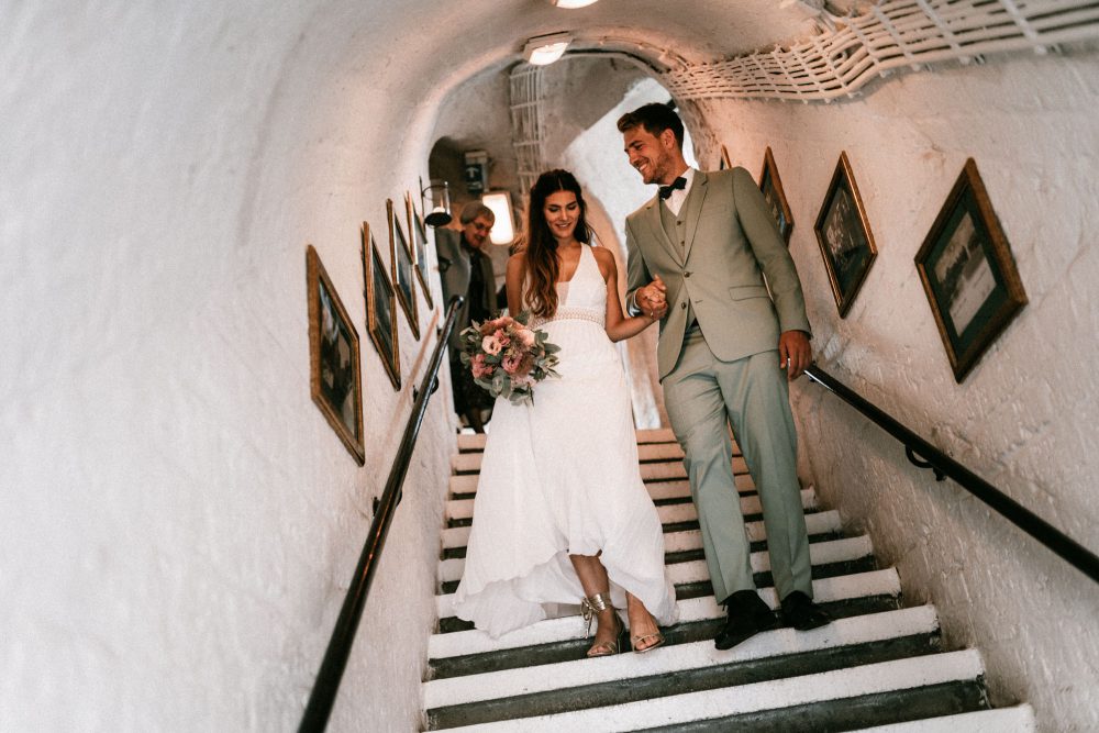 Just married in der Severinstorburg